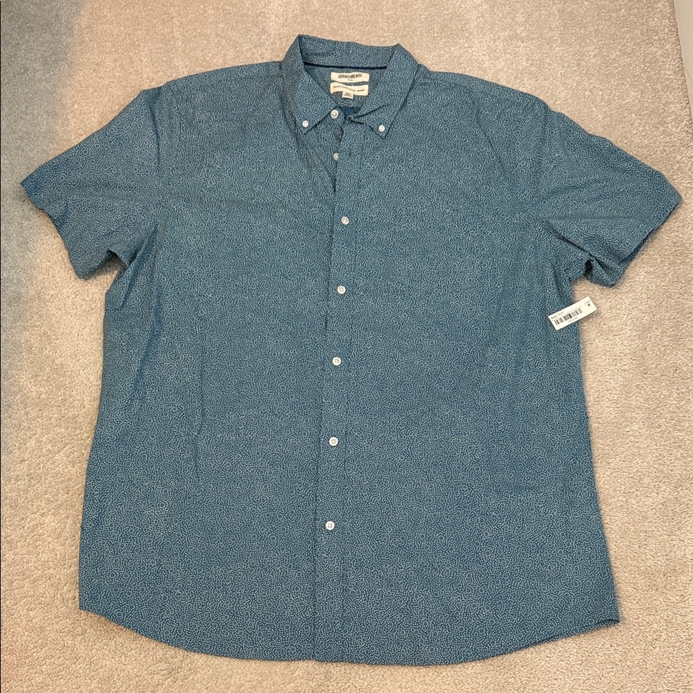 NWT Goodthreads XXL TALL poplin button down